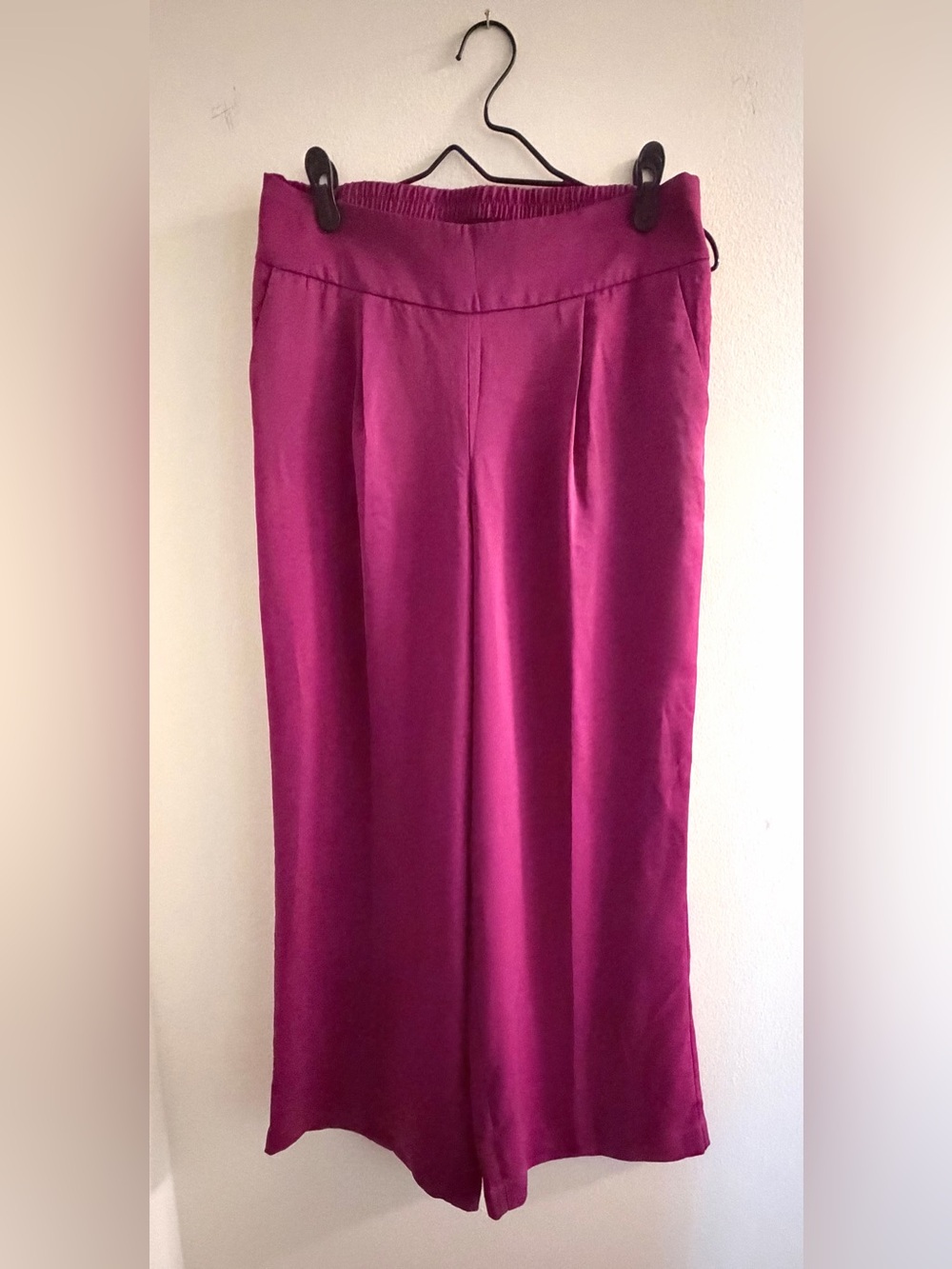 Express High Rise Wide Leg Culotte Pants
